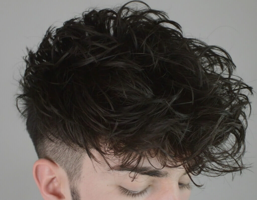 Cugino's Texturizing Powder Results - Natural hair texture and volume